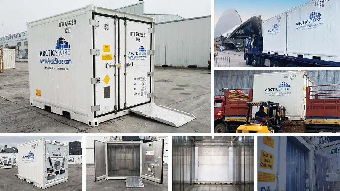 10ft ArcticStore – Conteneurs frigorifiques à louer en Belgique
