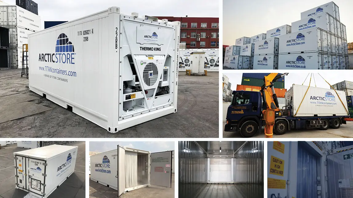 20ft ArcticStore – Conteneurs frigorifiques à louer en Belgique