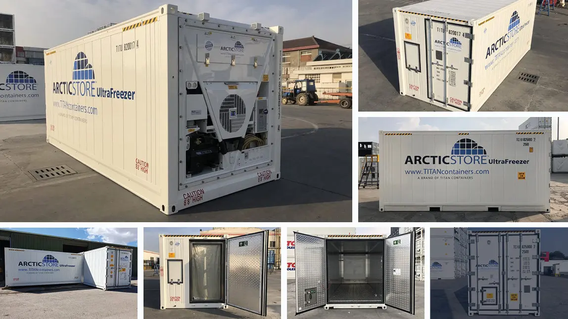 20ft UltraFreezer – Conteneurs frigorifiques à louer en Belgique
