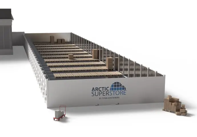 Arctic SuperStore Vue latérale avec panneaux supérieurs ouverts_2
