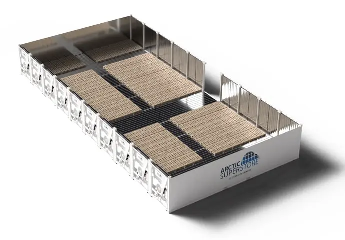 Arctic SuperStore personnalisé à 10 compartiments