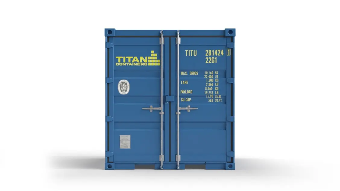 Conteneurs de stockage de batteries de 10 pieds