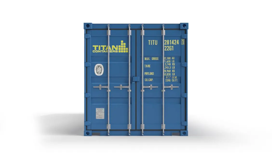 Conteneurs de stockage de batteries de 40 pieds