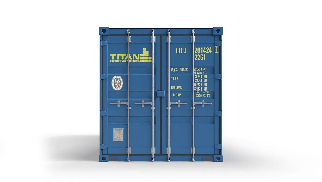 Conteneurs de stockage de batteries de 40 pieds