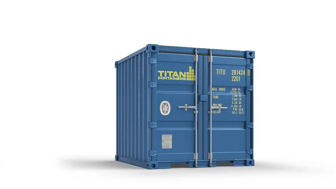 Containers maritimes 8 pieds à la location