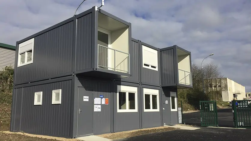 Location de conteneurs de logements de chantier