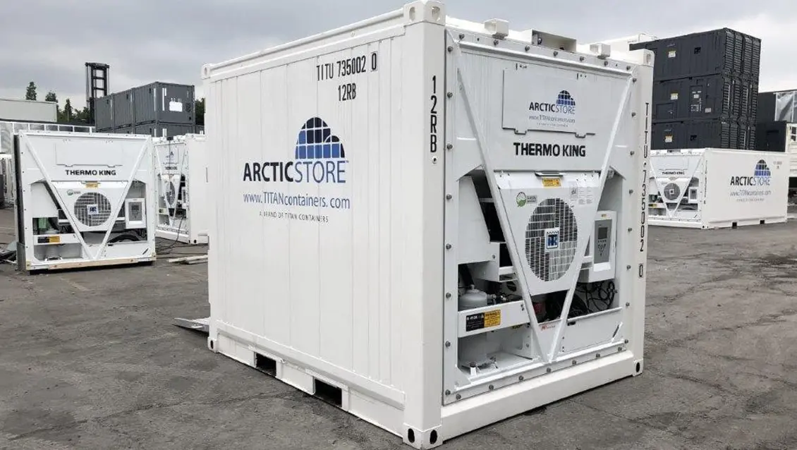 10ft ArcticStore Gekoelde Container Koude Opslag te Huur