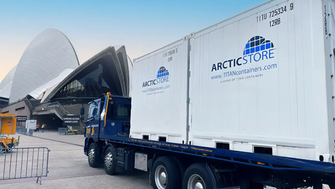 10ft ArcticStore Gekoelde Container Koude Opslag te Huur