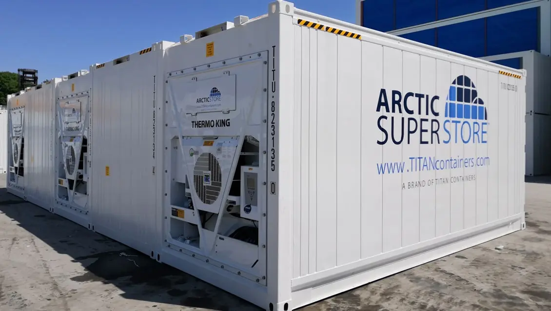 20ft Arctic SuperStore Modulaire Koelcontainers te huur