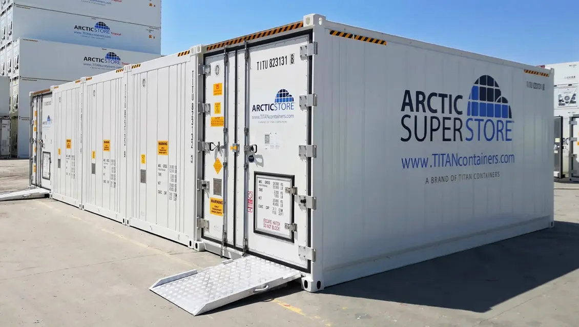 20ft Arctic SuperStore Modulaire Koelcontainers te huur