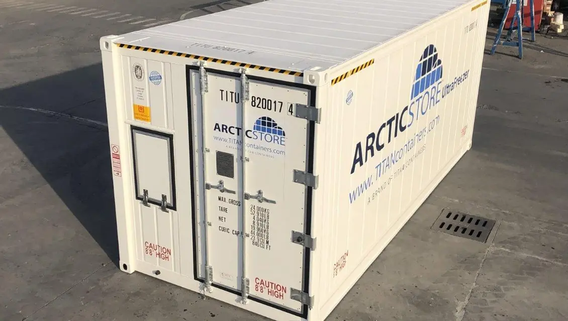 20ft Arctic UltraFreezer diepvriescontainer te huur