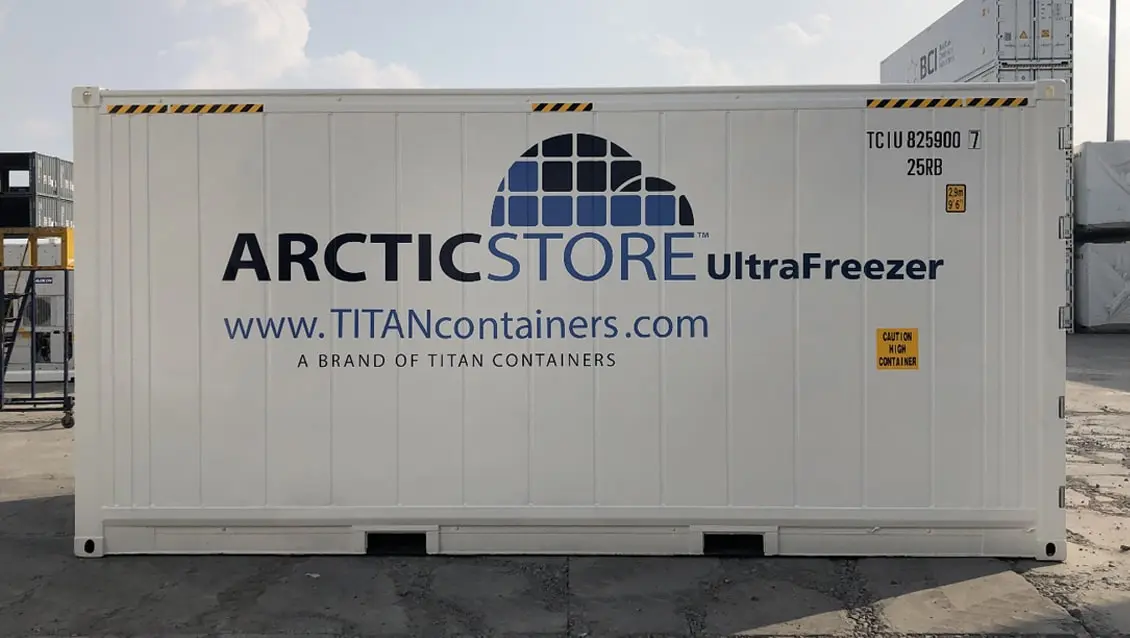 20ft Arctic UltraFreezer diepvriescontainer te huur