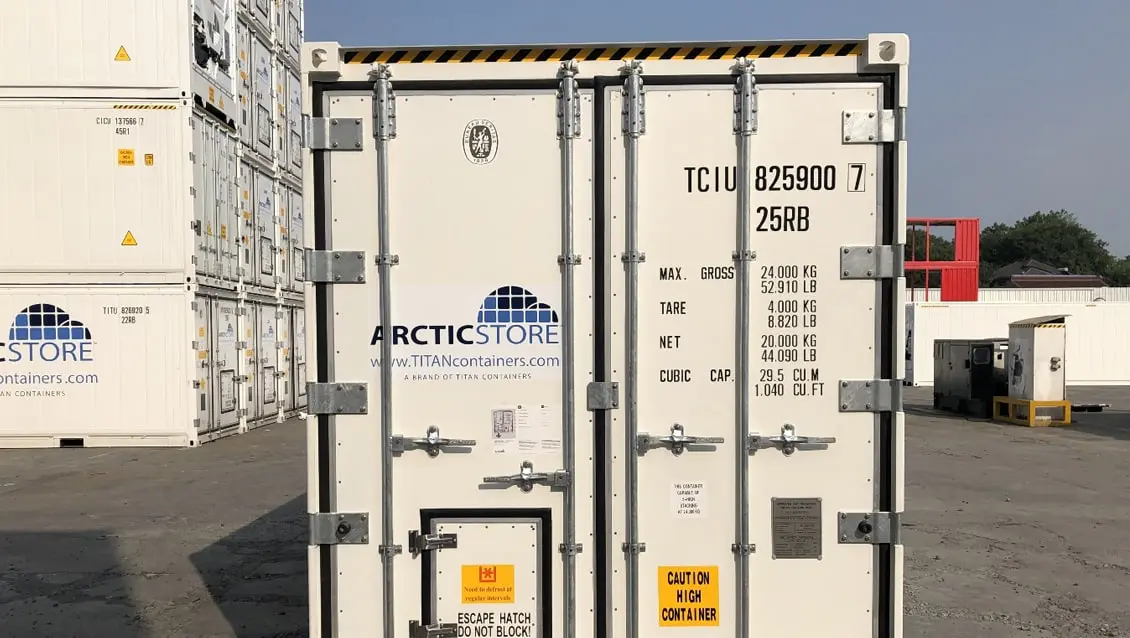 20ft Arctic UltraFreezer diepvriescontainer te huur