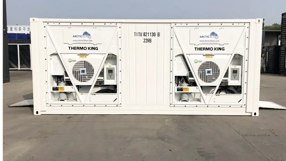20ft ArcticBlast snelkoelende koelopslagcontainer