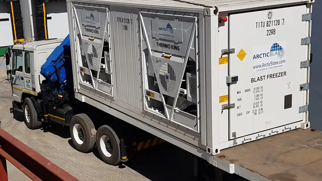 20ft ArcticBlast snelkoelende opslagcontainer