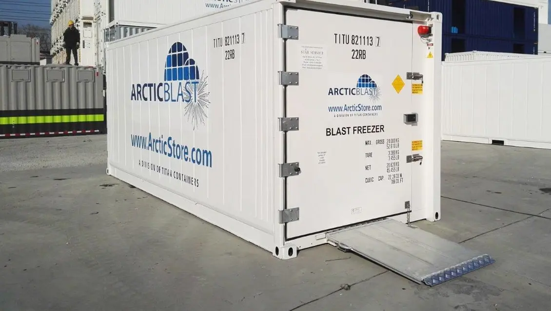 20ft ArcticBlast snelkoelende opslagcontainer