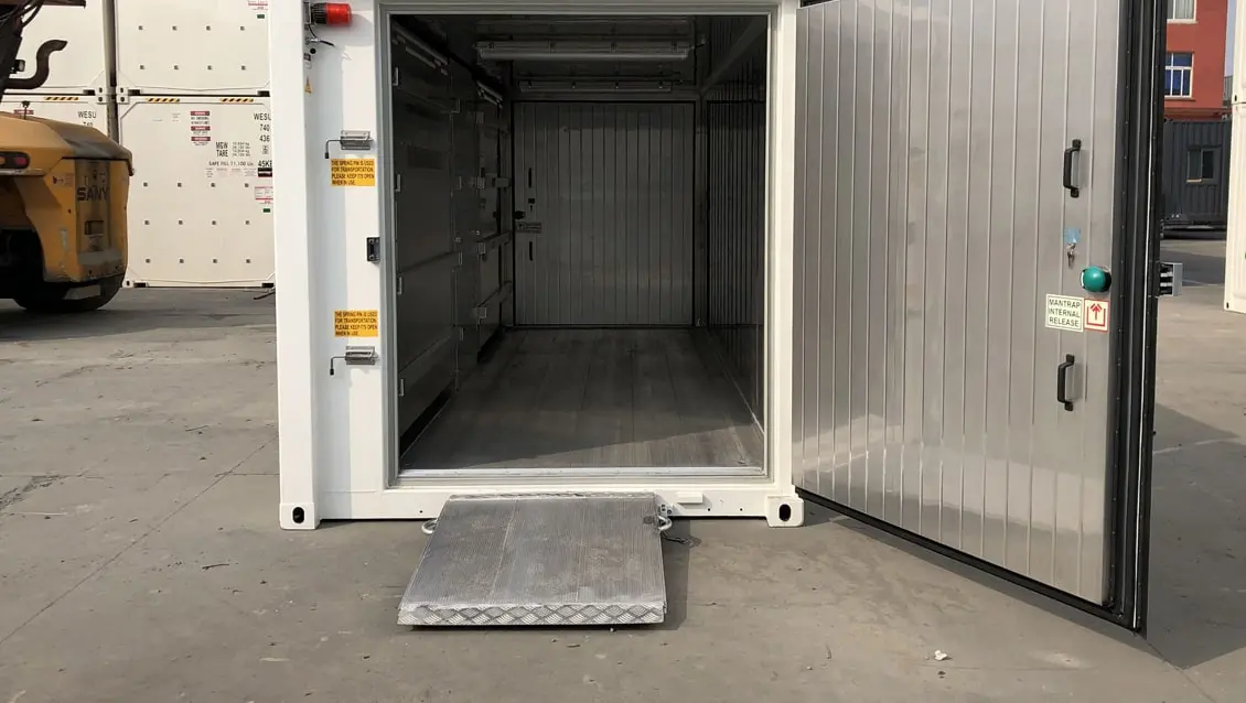 20ft ArcticBlast snelkoelende gekoelde opslagcontainer
