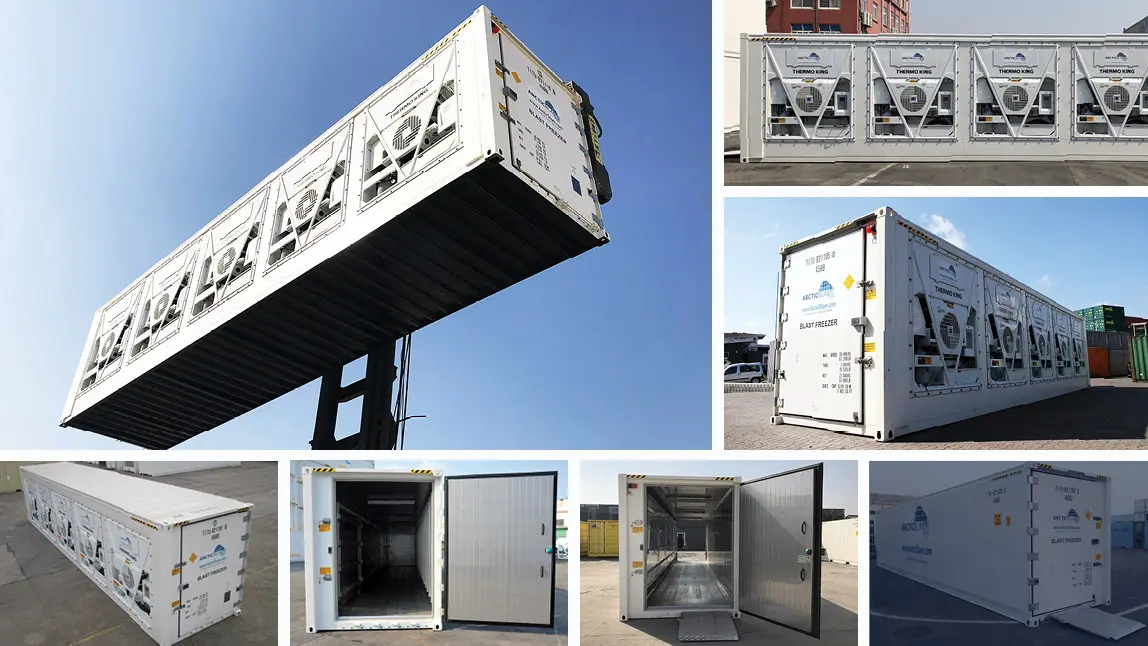 40ft ArcticBlast – Koelcontainers te huur in België
