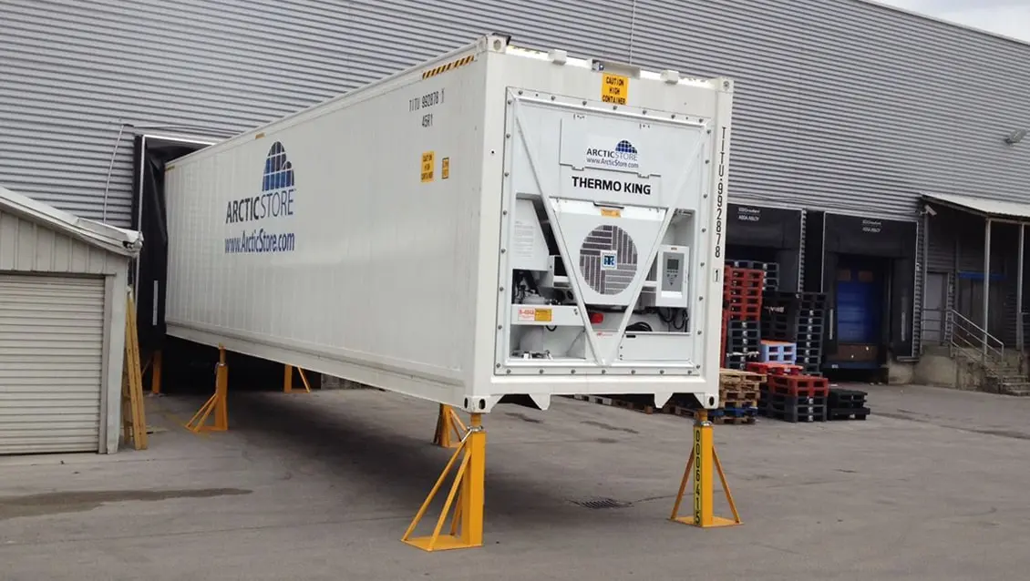 40ft ArcticStore Containers te huur Onverslaanbare Koude Opslag