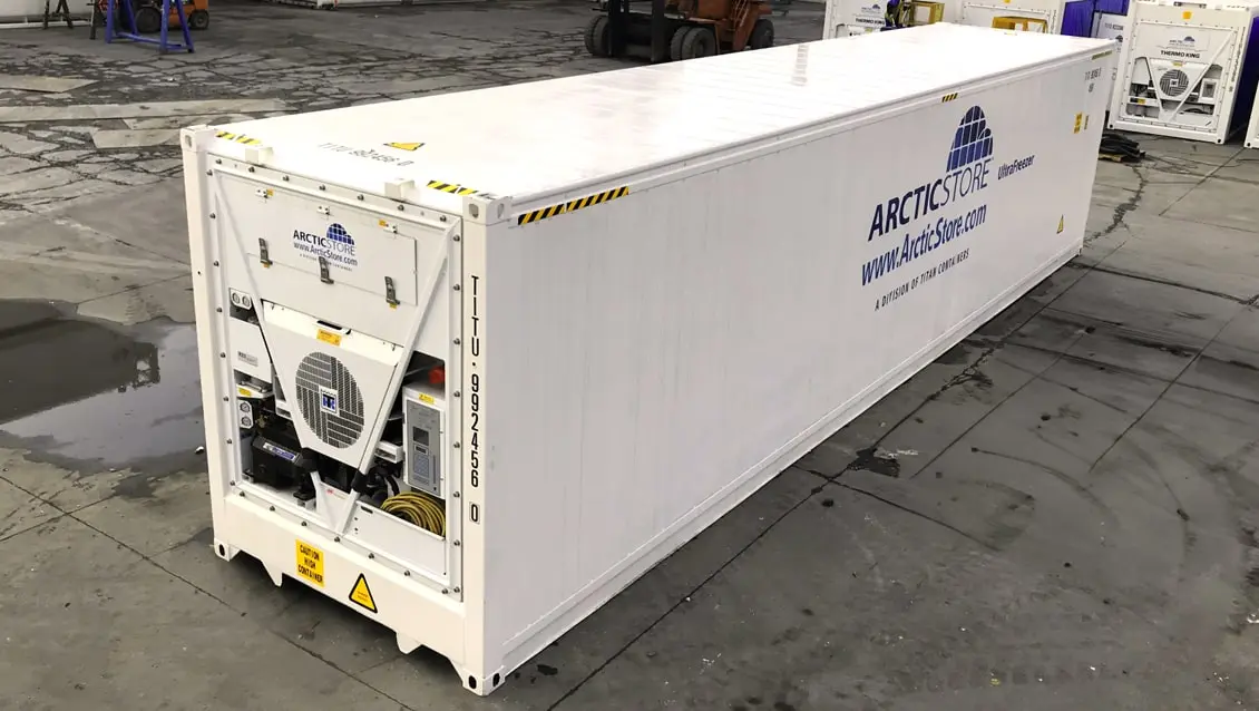 40ft UltraFreezer Koude Opslag Vriezer Gekoelde Containers