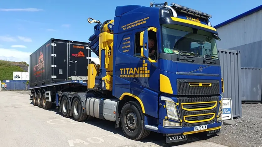 Verwarmde Arctic Hotstore-opslag - 20ft verwarmde opslagcontainers te huur