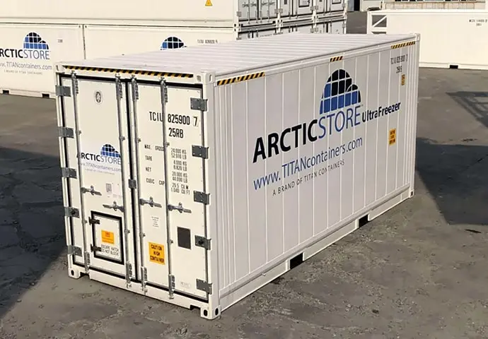 Arctic Ultrafreezer Koelopslag Koelcontainers voor ultralage temperaturen te huur