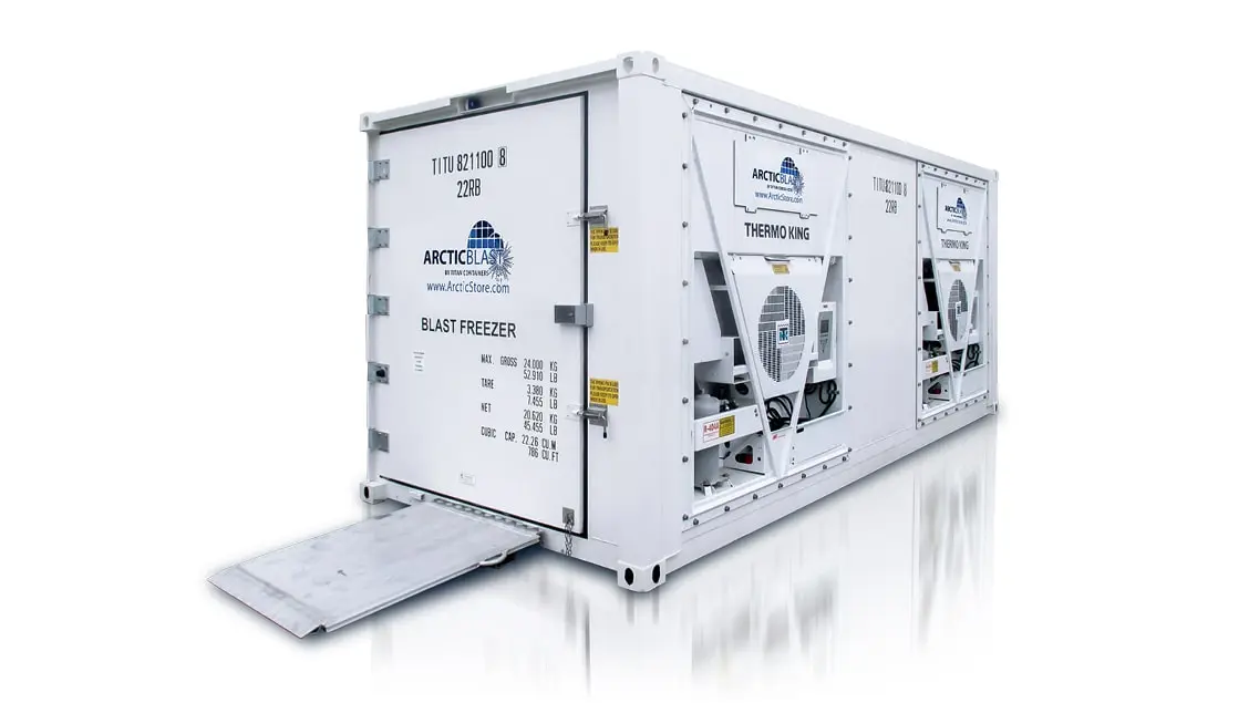 ArcticBlast – Koelopslag.
 Koelcontainers.