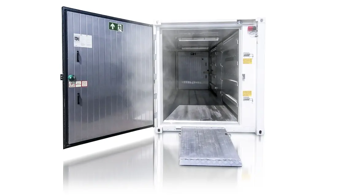 ArcticBlast – Koelopslag.
 Koelcontainers.