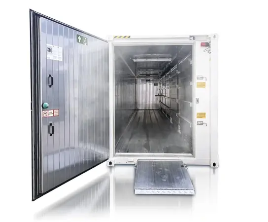 ArcticBlast – Koelopslag.
 Koelcontainers.