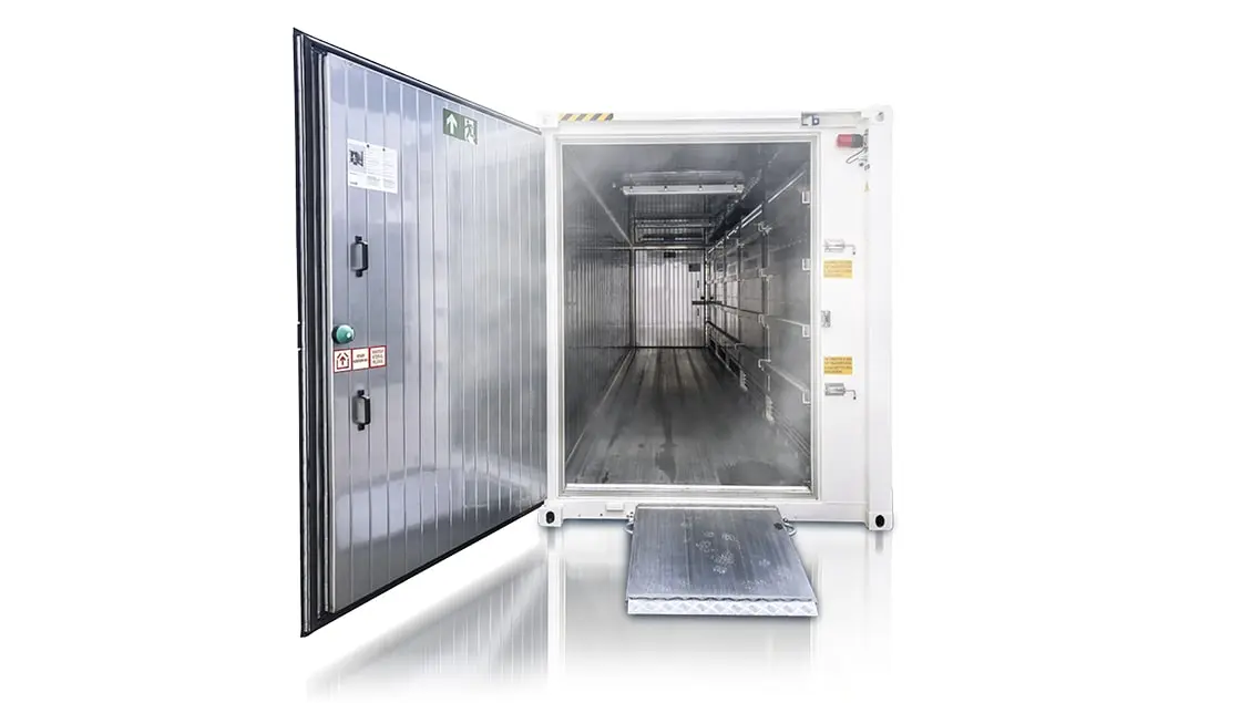 ArcticBlast – Koelopslag.
 Koelcontainers.