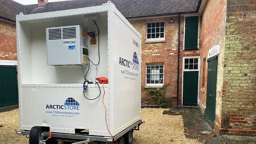 ArcticMini mobiele koelopslag - mobiele koeleenheid voor trailers te huur