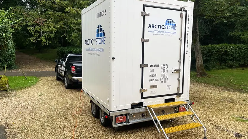 ArcticMini mobiele koelopslag - mobiele koeleenheid voor trailers te huur