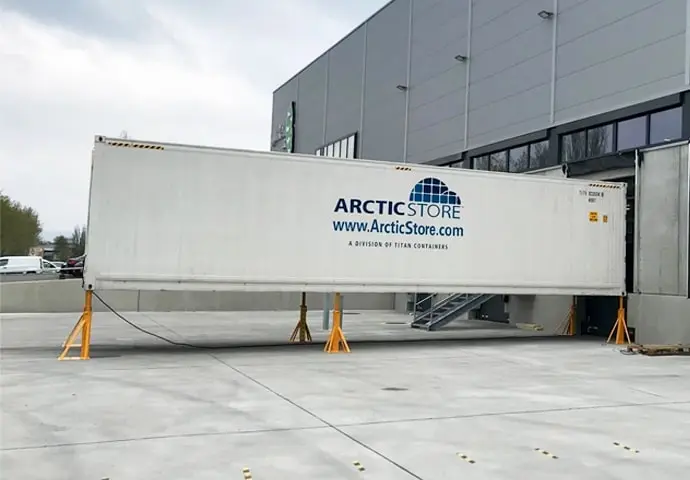 ArcticStore koelopslag 40ft koelcontainers te huur