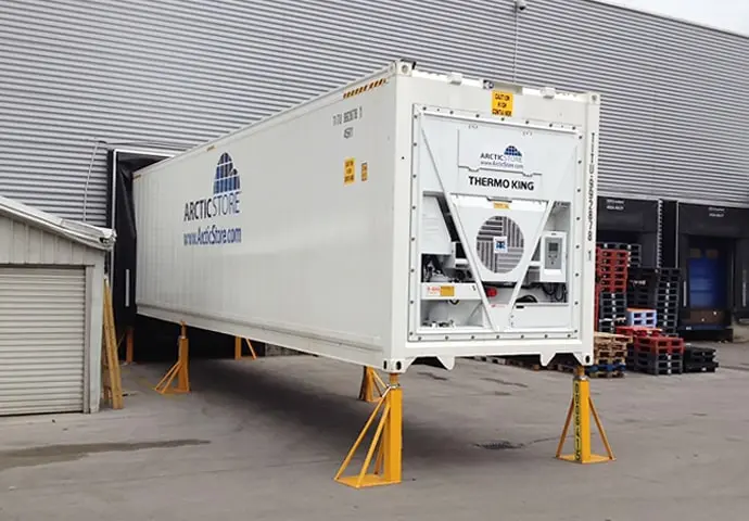 ArcticStore koelopslag 40ft koelcontainers te huur