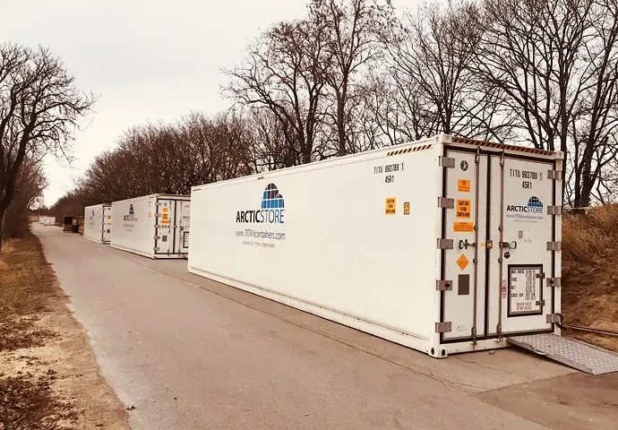 ArcticStore koelopslag 40ft koelcontainers te huur