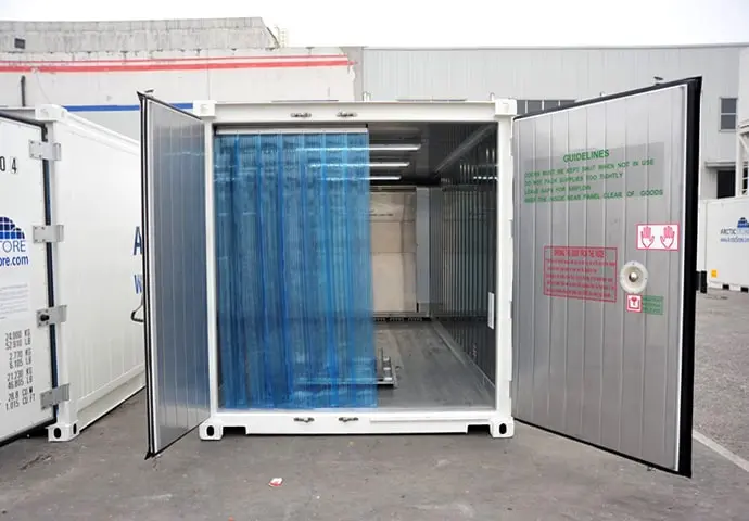 ArcticStore koelopslag koelcontainers te huur