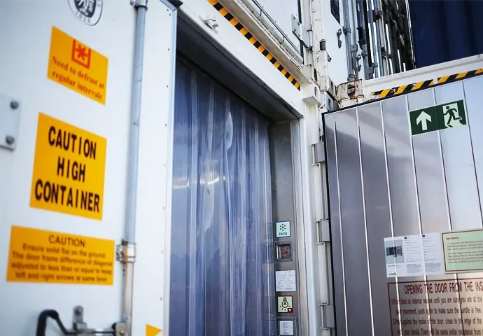 ArcticStore koelopslag koelcontainers te huur
