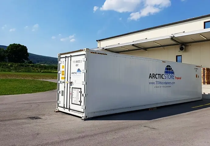 ArcticStore Tropical koelopslag 40ft koelcontainers te huur