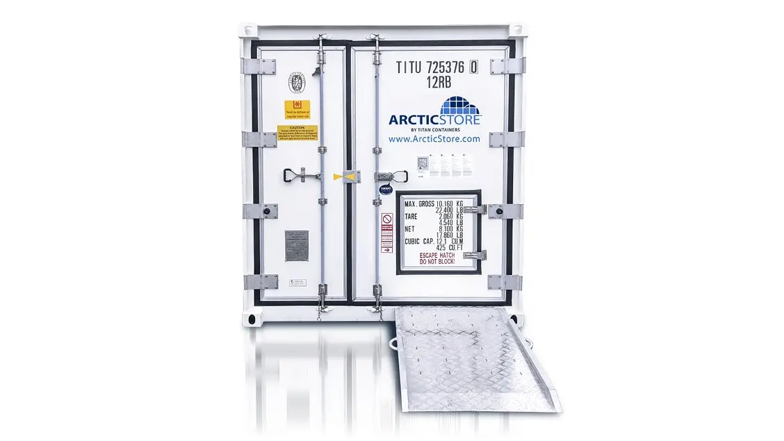 Koelcontainers - ArcticStore 10ft koelopslag