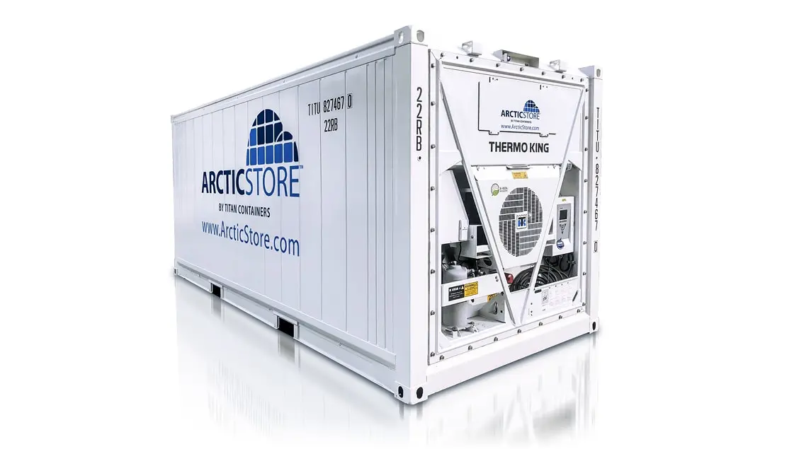 Koelcontainers - ArcticStore 20ft koelopslag