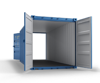 Dubbele deur container te huur