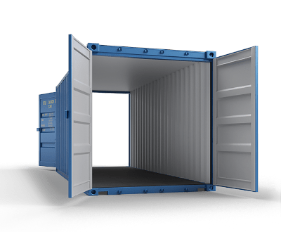 Dubbele deur container te huur
