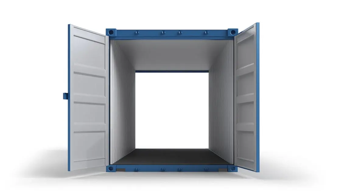 Dubbeldeurscontainer te huur