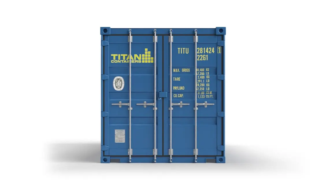 Dubbeldeurscontainer te huur