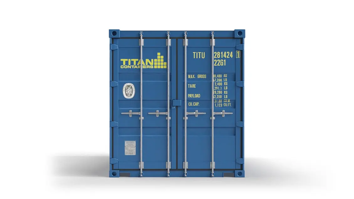Dubbeldeurscontainer te huur