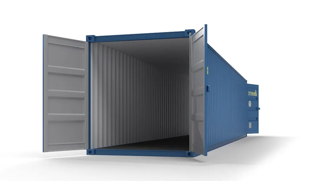 Dubbeldeurscontainer te huur