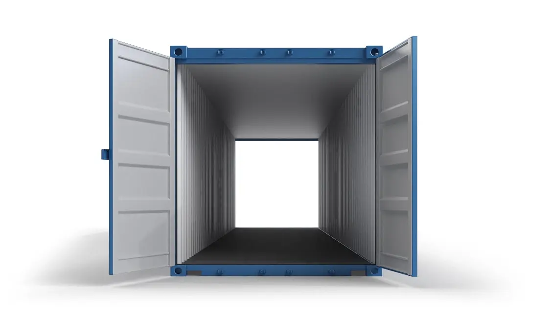 Dubbeldeurscontainer te huur