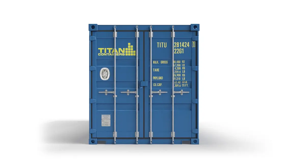 Dubbele deur container te huur
