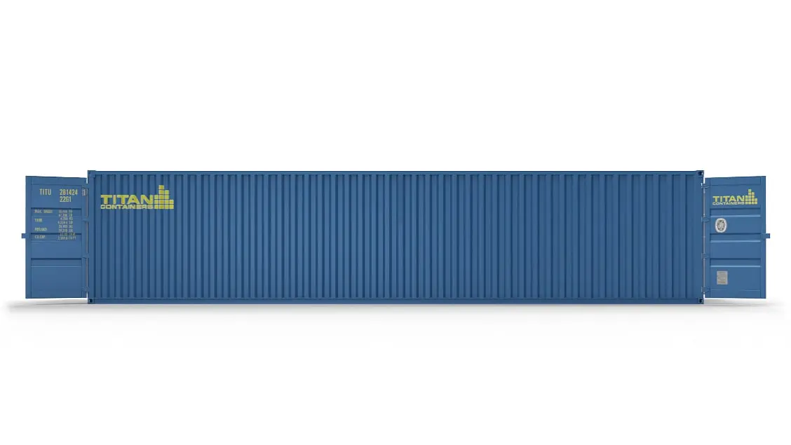 Dubbele deur container te huur