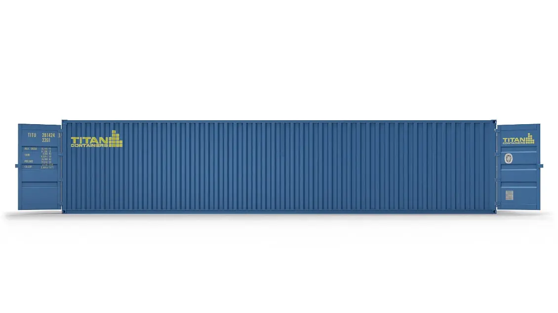 Dubbele deur container te huur